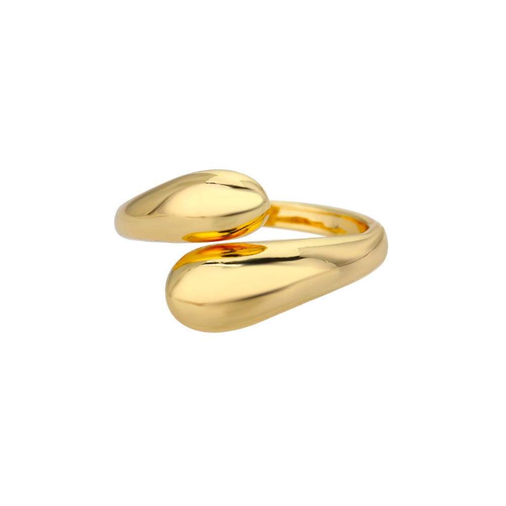 Nalia – Bague Ajustable en Or Élégant