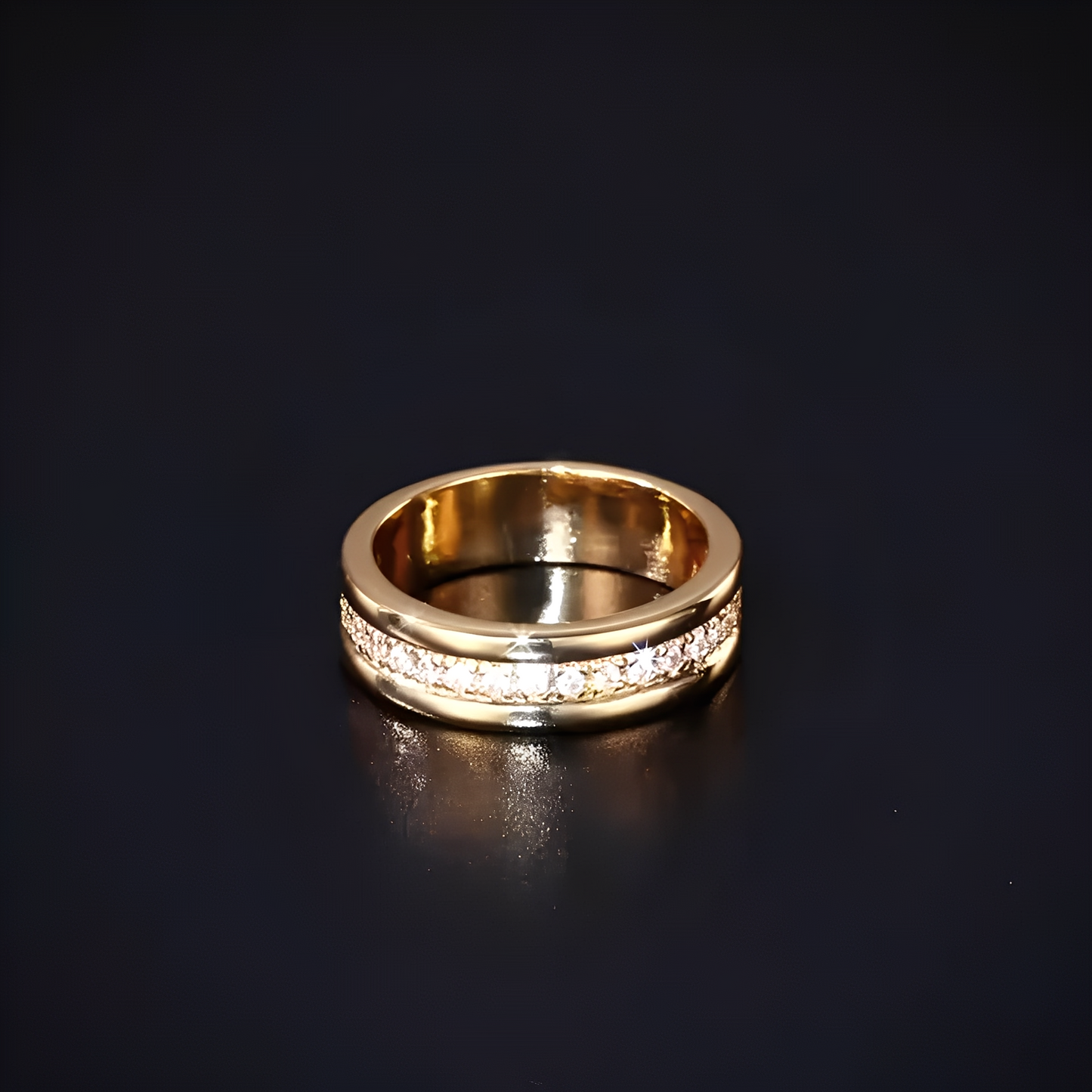 Sarah – Bague Vintage en Zirconia Incrustée