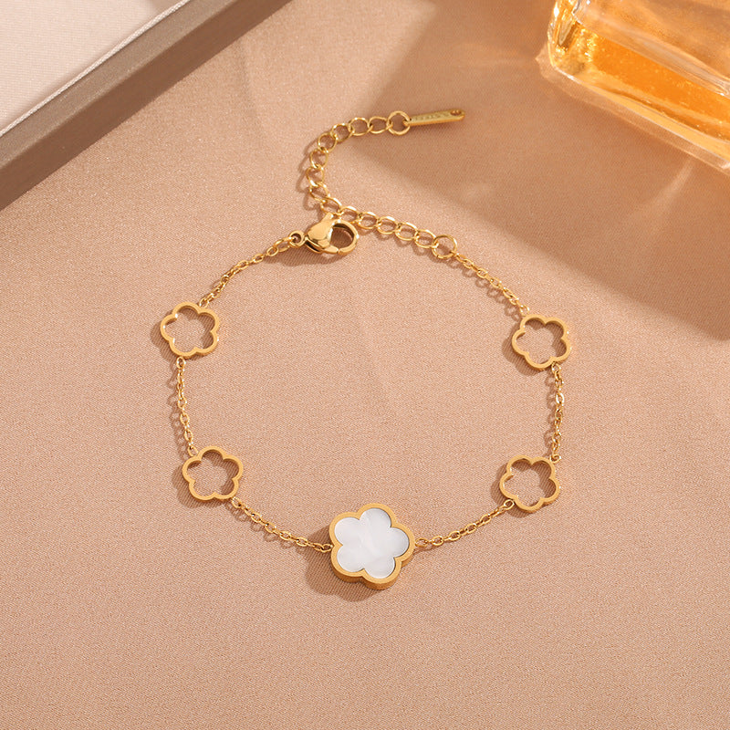 Melanie – Bracelet Plaqué Or Luxe