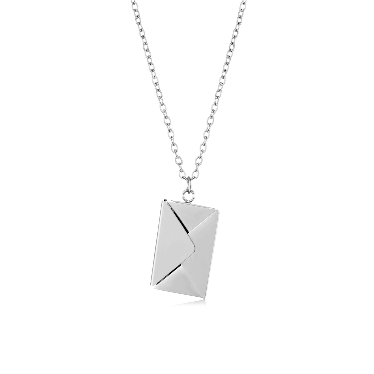Becky – Collier Enveloppe avec Message Gravé