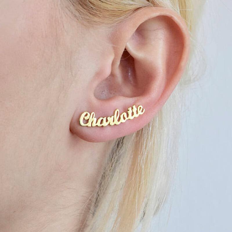 Shuvee – Boucles d’Oreilles Gravées Personnalisées