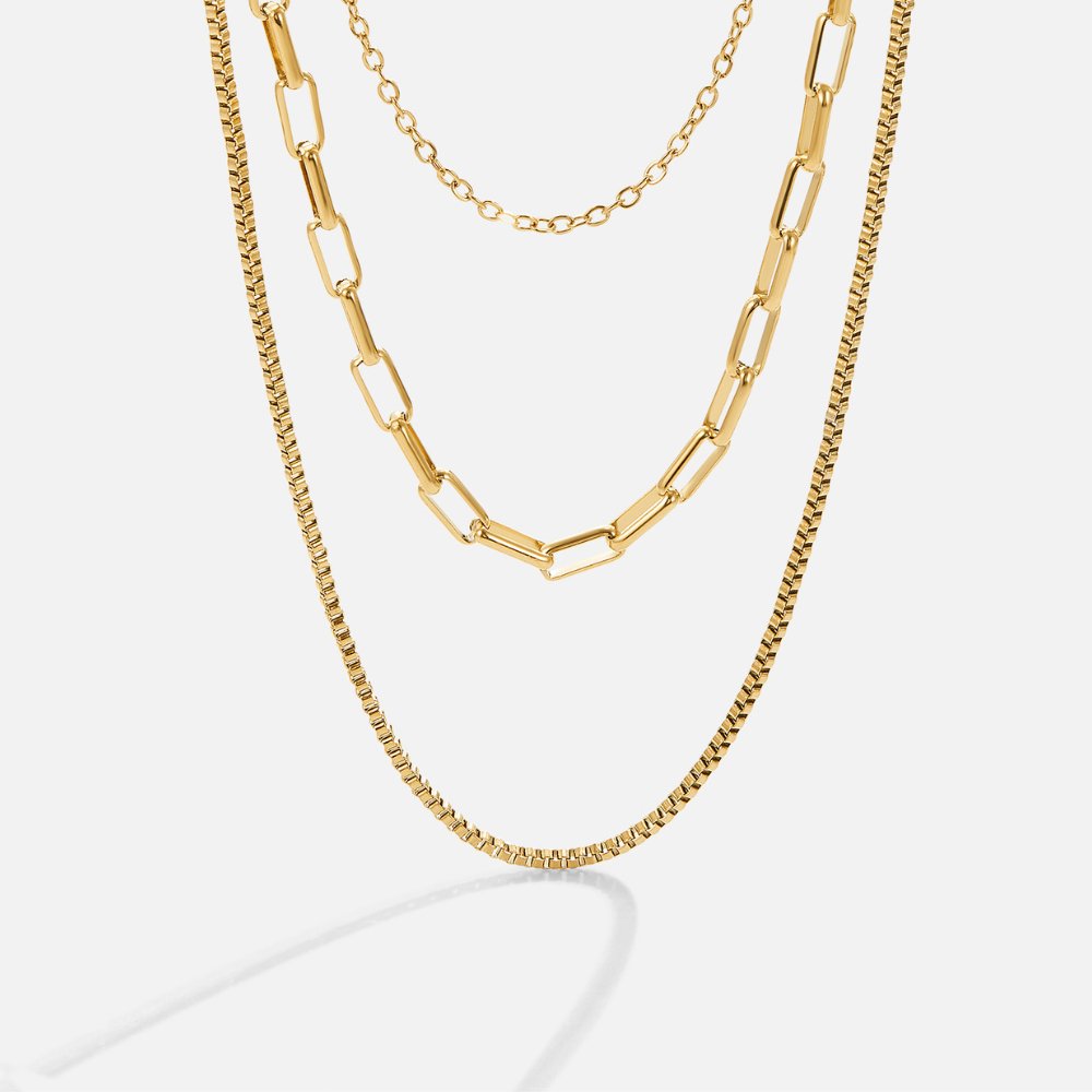 Miela – Collier à Chaînes Superposées