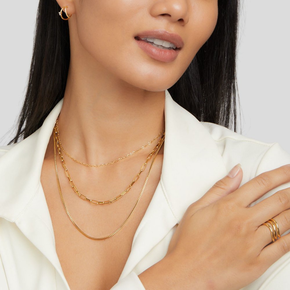 Miela – Collier à Chaînes Superposées