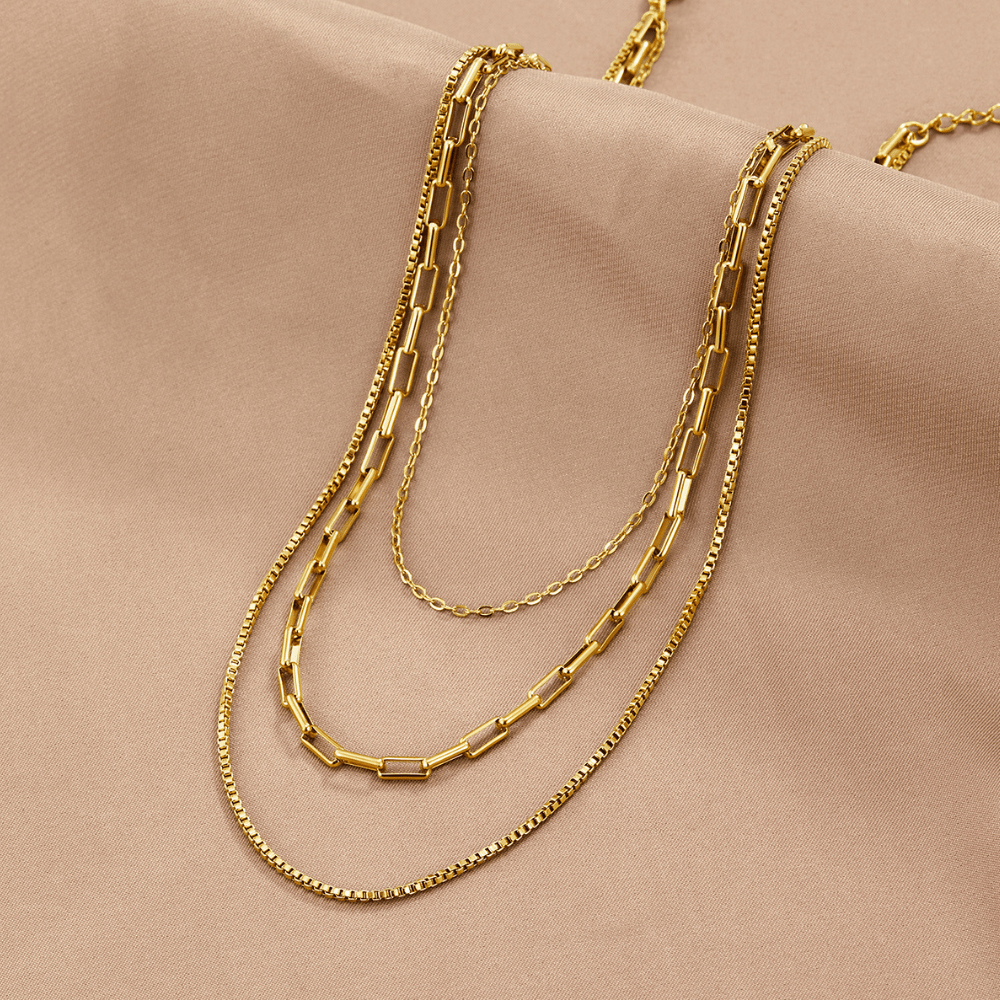 Miela – Collier à Chaînes Superposées