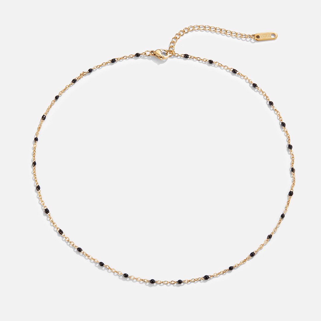Yara – Collier de Perles Noires Élégantes