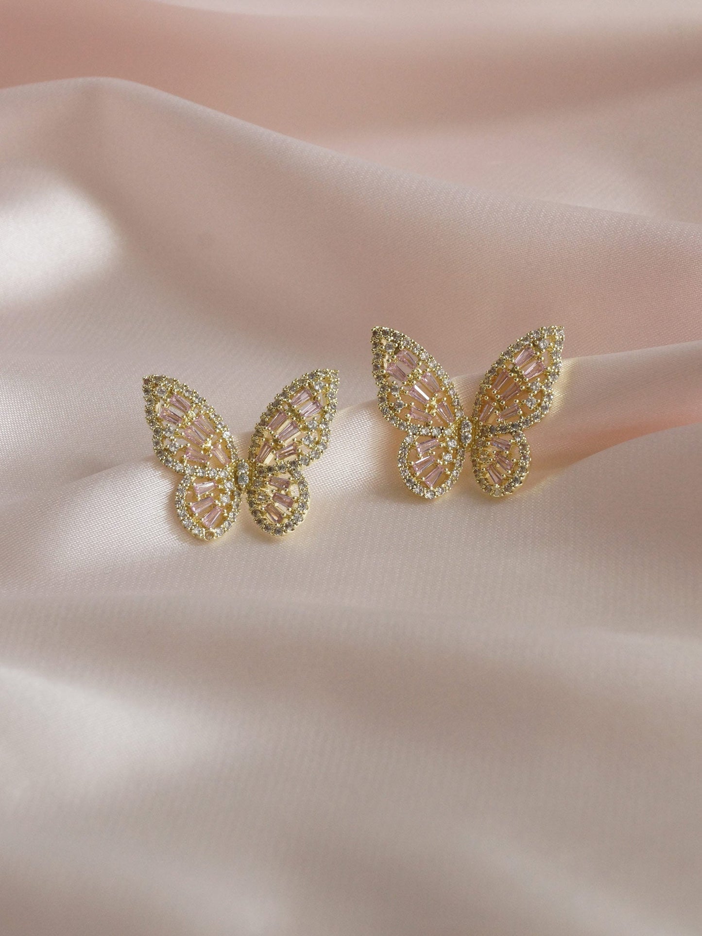 Niamh - Boucles d'oreilles papillon