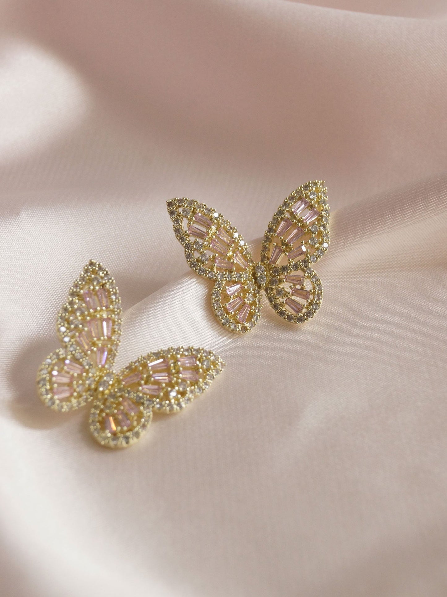 Niamh - Boucles d'oreilles papillon