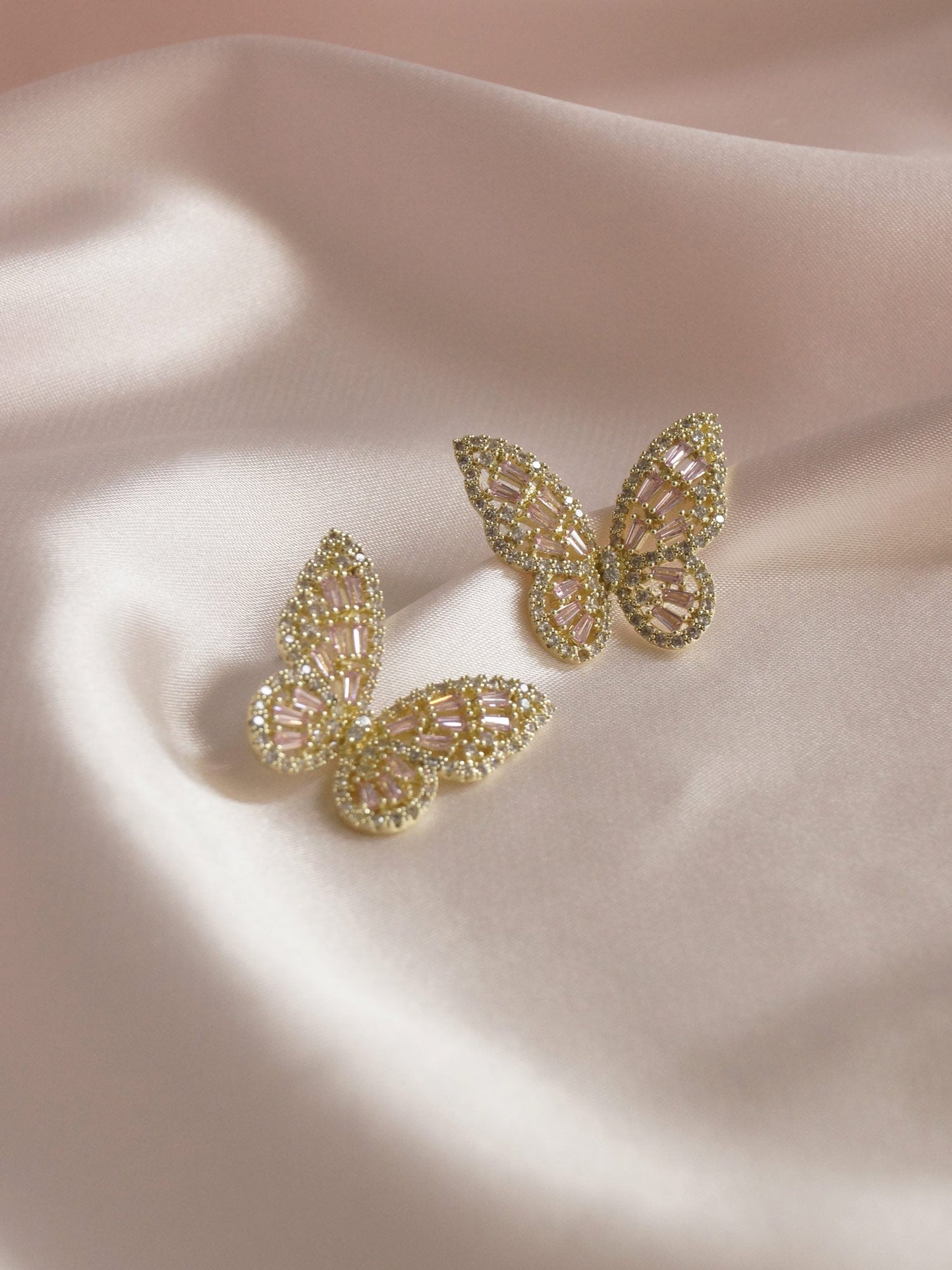 Niamh - Boucles d'oreilles papillon