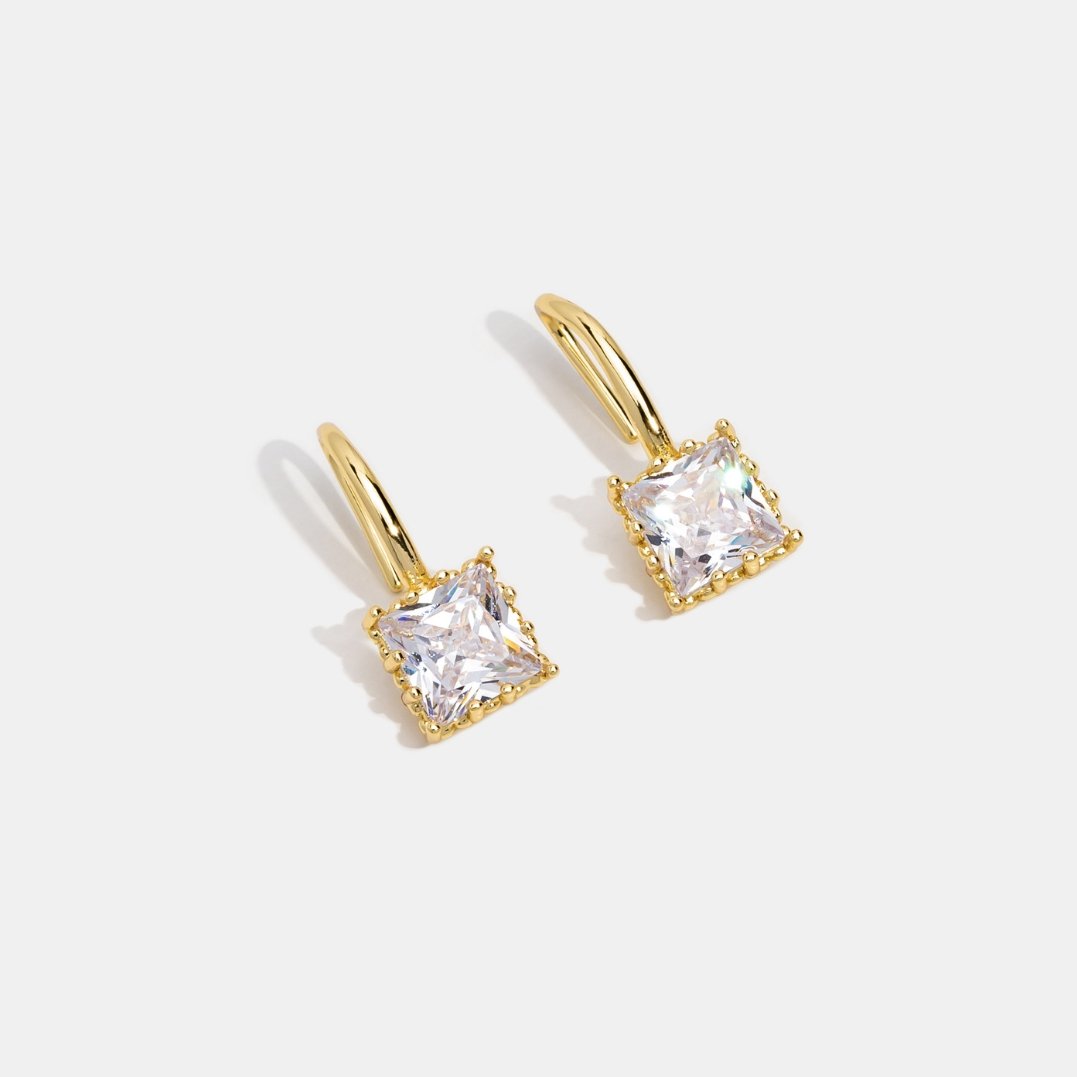 Piper – Boucles d’Oreilles Pendantes à Cristaux