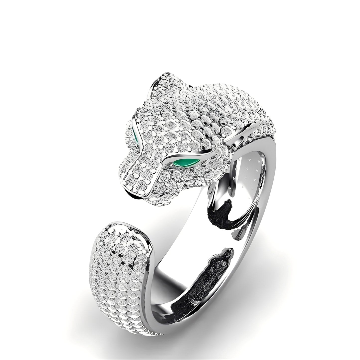 Mika – Bague Jaguar Ajustable en Or Rose