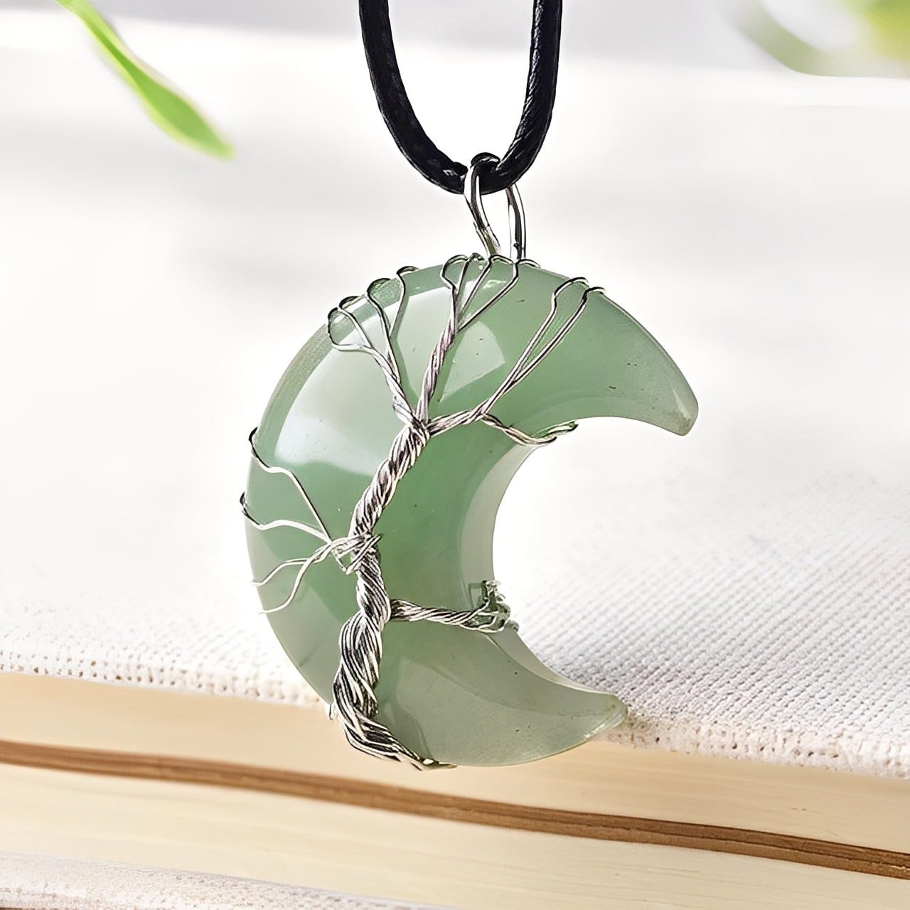 Kylie – Collier Croissant - Arbre de Vie