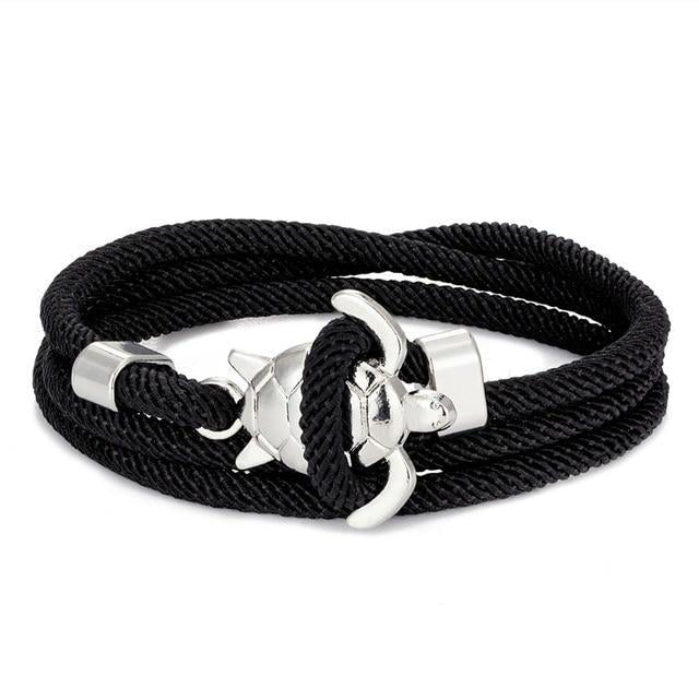 Nerida – Bracelet Artisanal avec Charme de Tortue de Mer