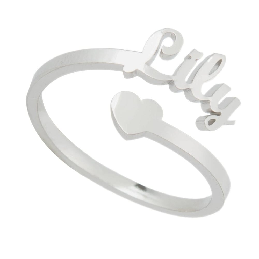 Elena – Bague Gravée avec Prénom