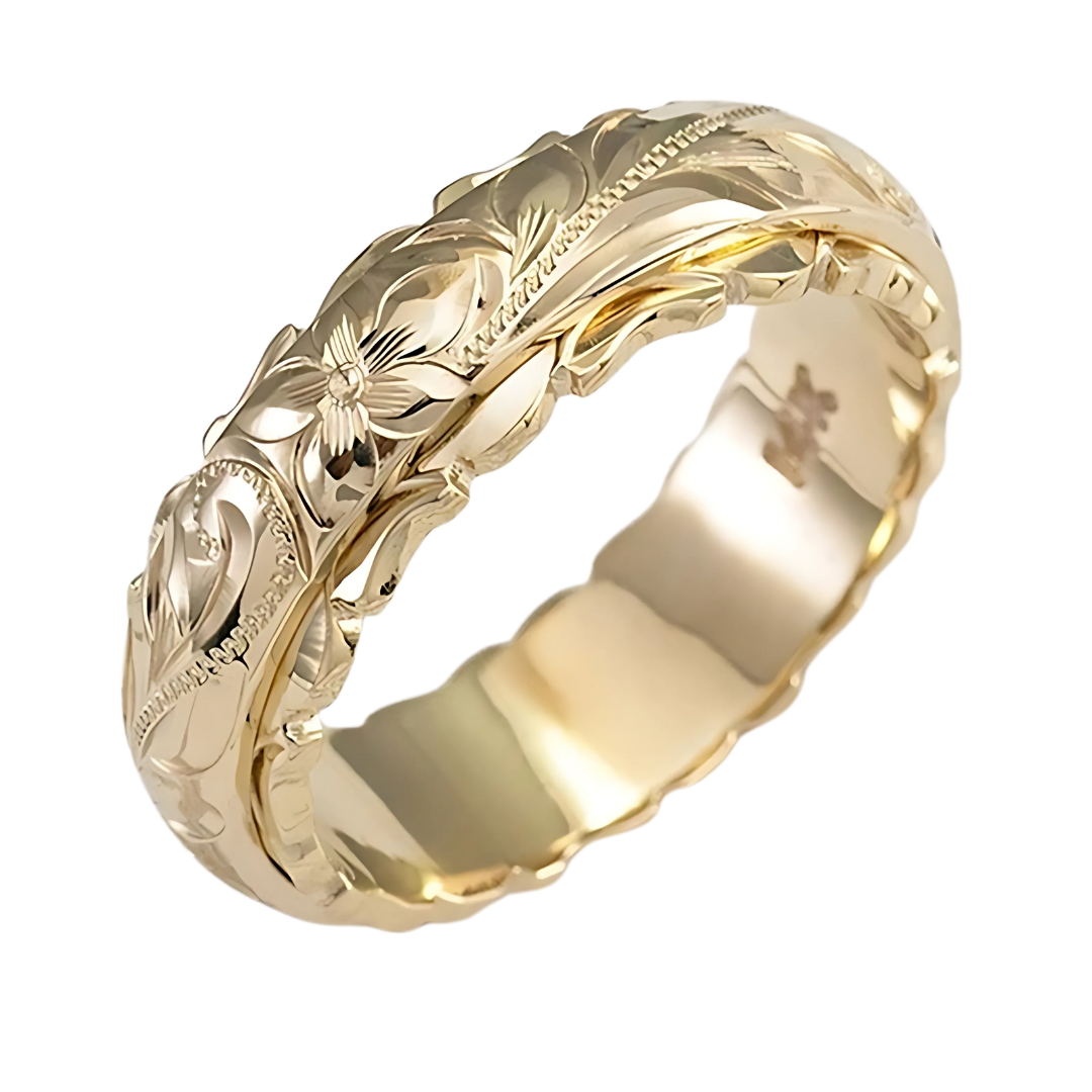 Marcelle – Bague Vintage Fleurie
