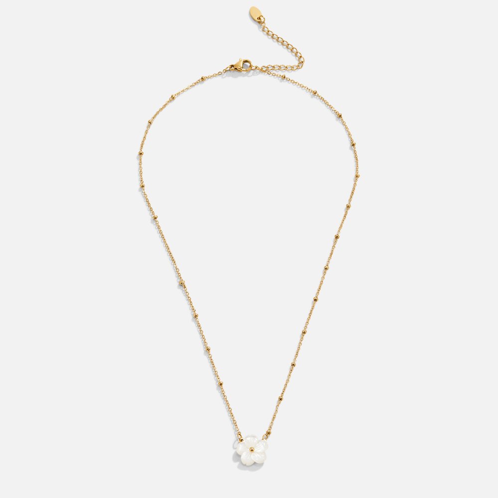 Jennie – Collier Fleur Blanche