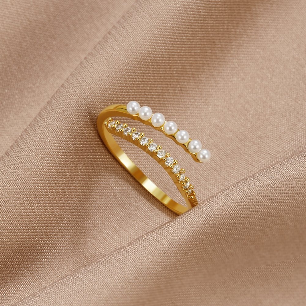 Nerie – Collier Chaîne Doré à Perles