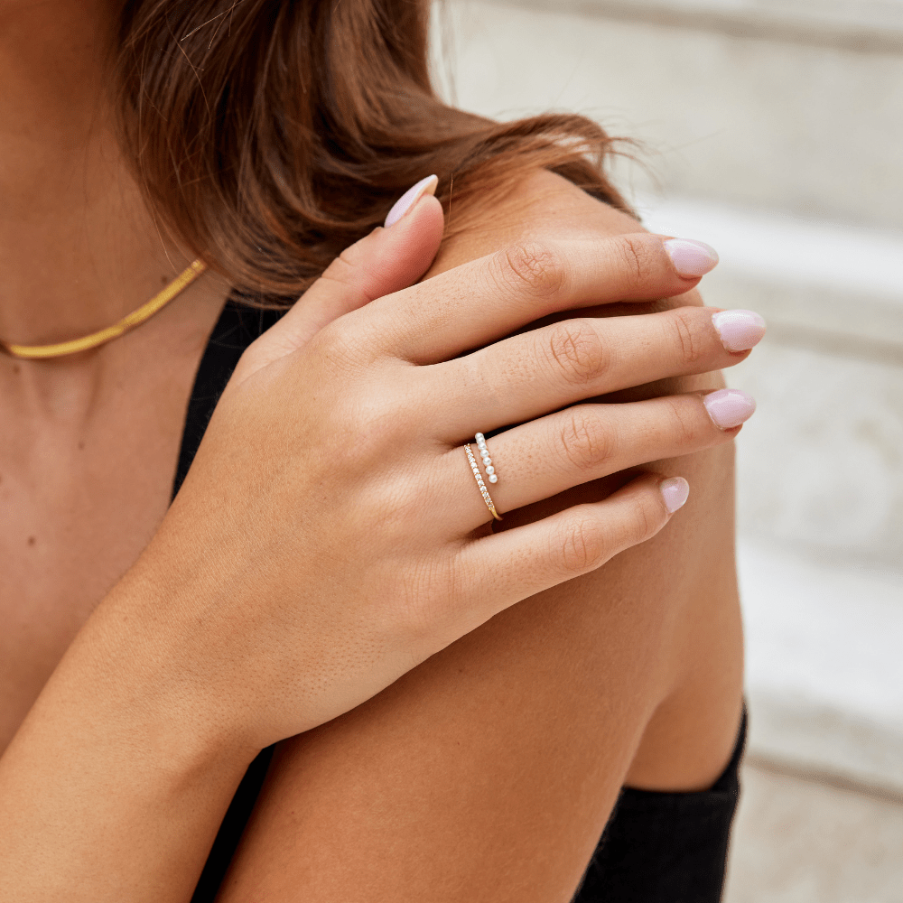 Nerie – Collier Chaîne Doré à Perles