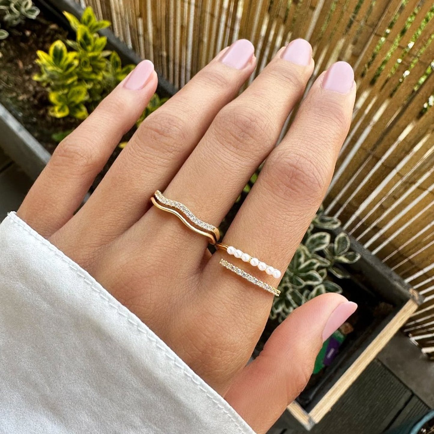 Nerie – Collier Chaîne Doré à Perles