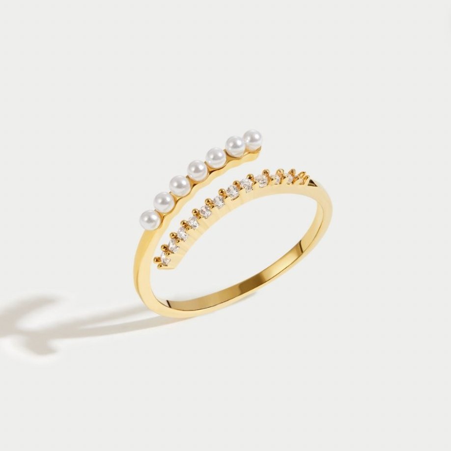 Nerie – Collier Chaîne Doré à Perles