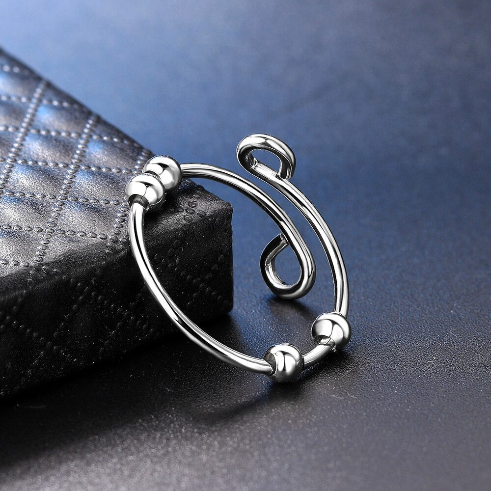 Serena – Bague Perles Anti-Anxiété