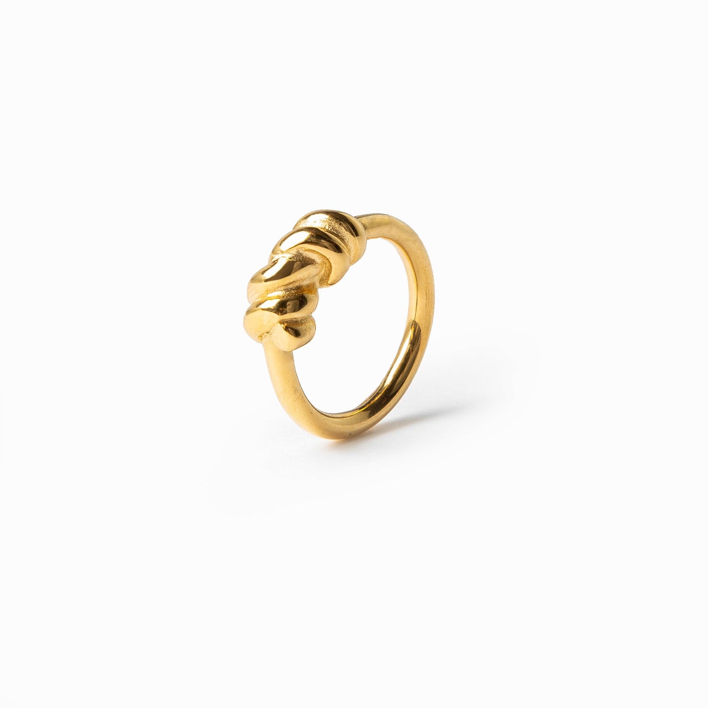 Shay – Bague Fil de Fer Barbelé Dorée