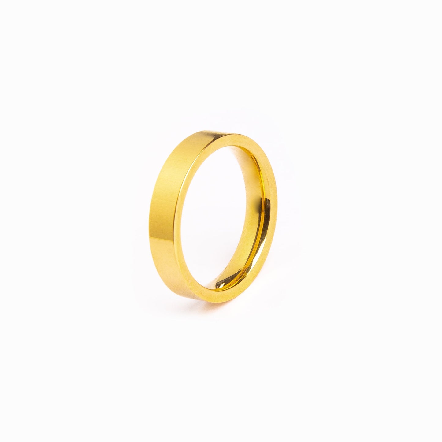 Ozlivra – Bague Dorée Intemporelle