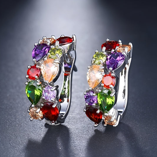 Telma – Boucles Chic Multicolores Or Rose
