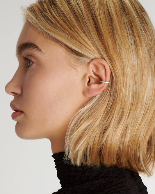 Thena - Manchettes d'oreilles en argent