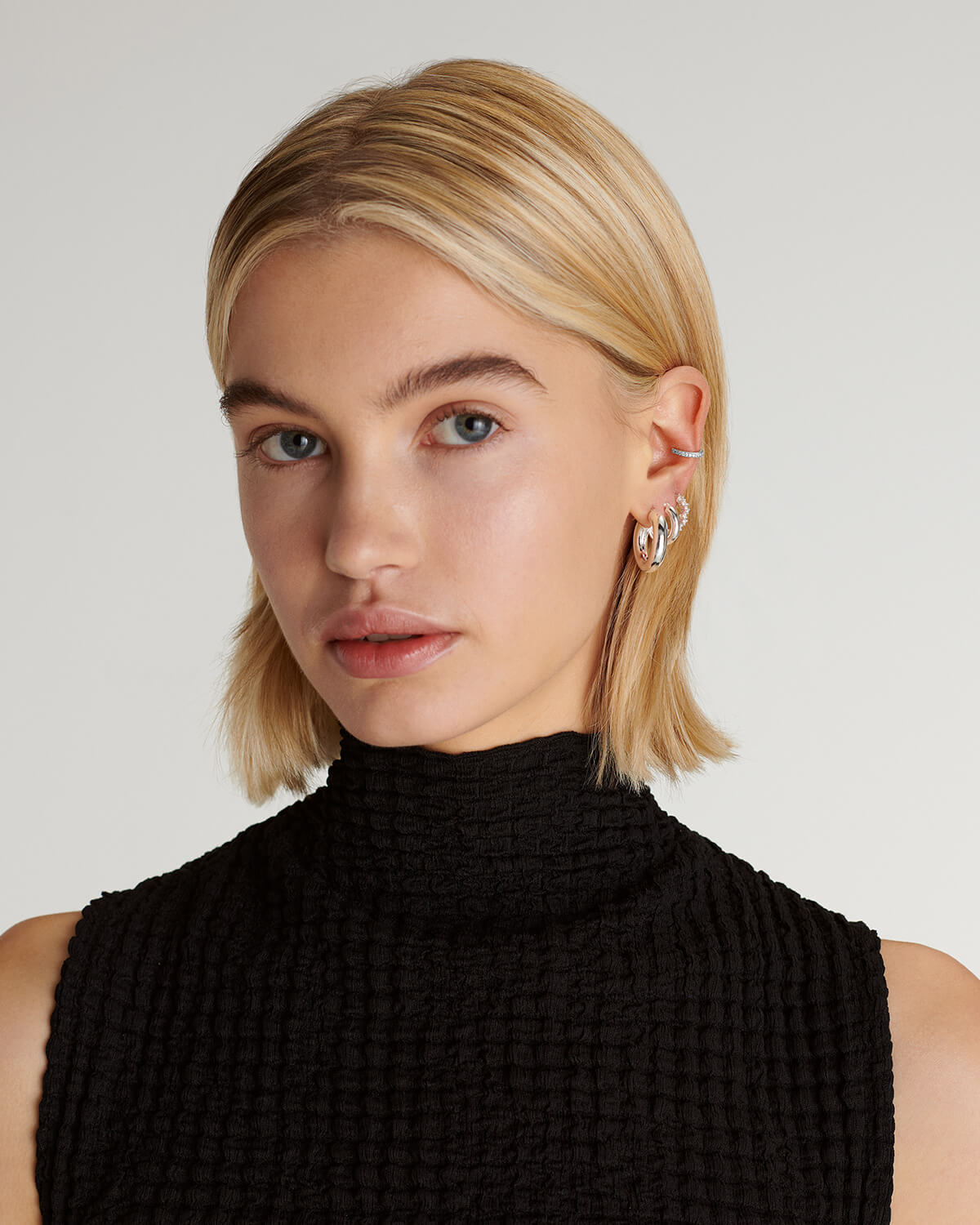 Thena - Manchettes d'oreilles en argent