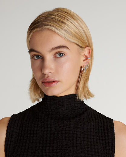 Thena - Manchettes d'oreilles en argent