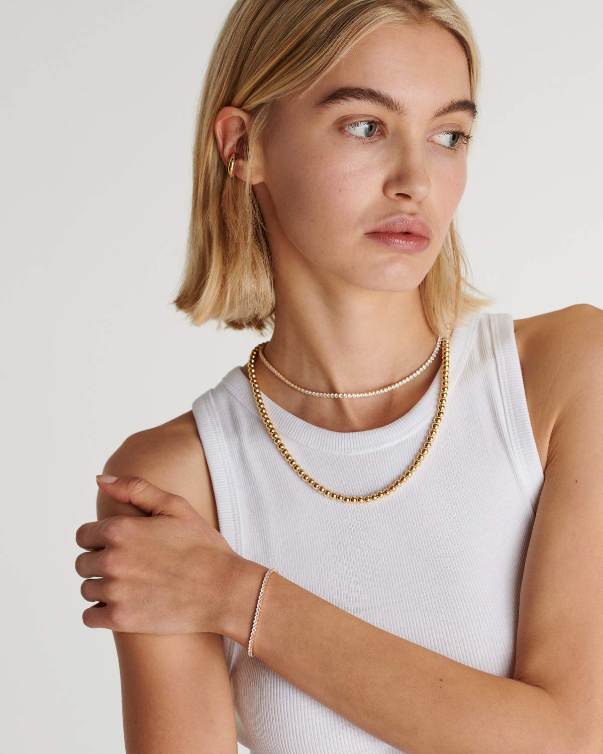 Astrid - Bracelet tennis classique