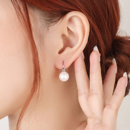 Cess - Boucles d’Oreilles Vintage Élégance en Perles