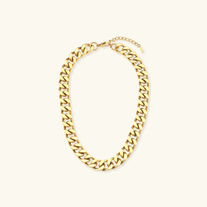 Miyako – Collier Chaîne Statement Dorée