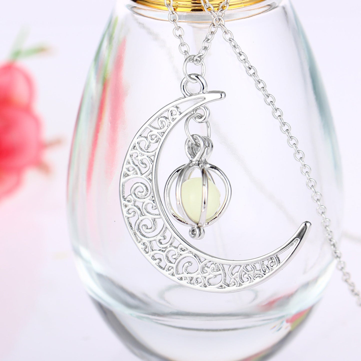 Lune Brillante - Collier de Lithothérapie