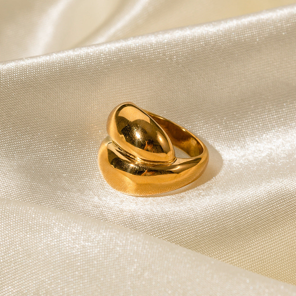 Avery – Bague Dorée Raffinée