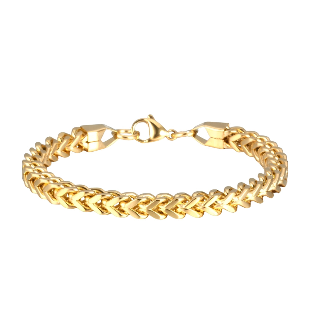 Franco – Bracelet Doré Élégant