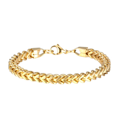 Franco – Bracelet Doré Élégant