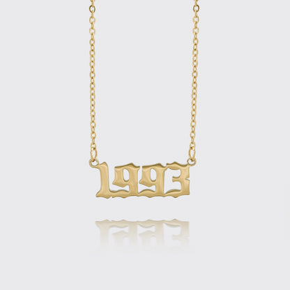 Emma – Collier Année de Naissance