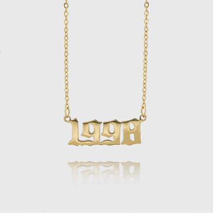 Emma – Collier Année de Naissance