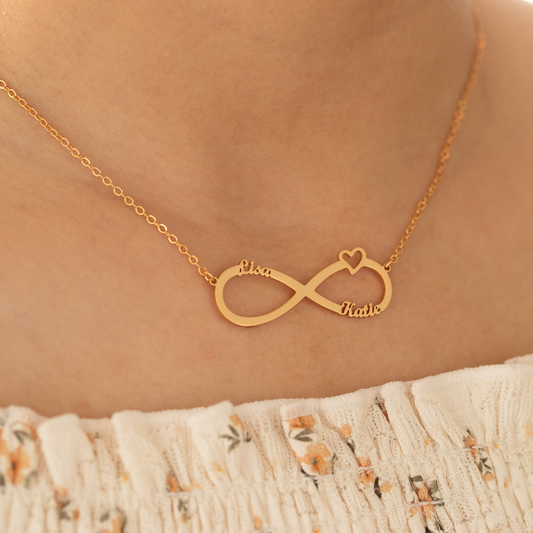 Collier Infini Personnalisé - Collier à Nom Infini