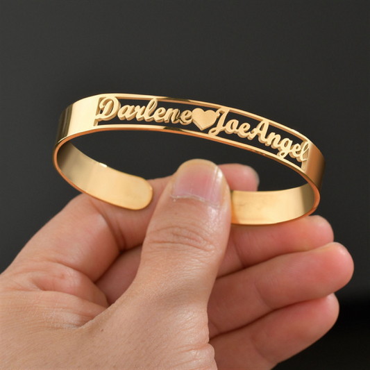 Bracelet personnalisé - Manchette personnalisée