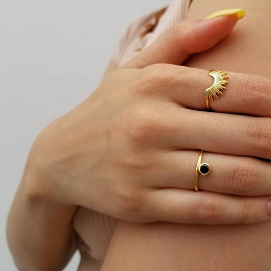 Bague Rayons du Soleil - Bague du Soleil Levant