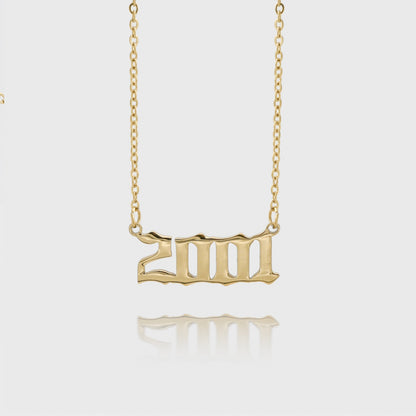 Emma – Collier Année de Naissance