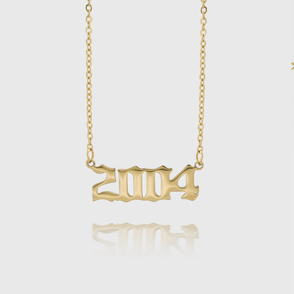 Emma – Collier Année de Naissance