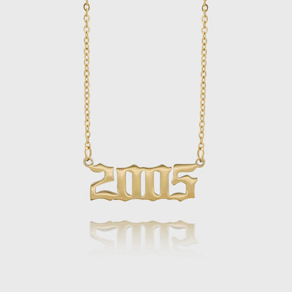 Emma – Collier Année de Naissance