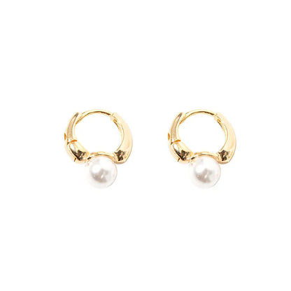 Mirelle – Charm Minimaliste en Or et Perle