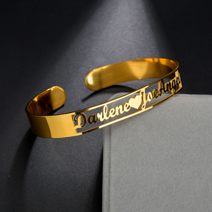 Bracelet personnalisé - Manchette personnalisée