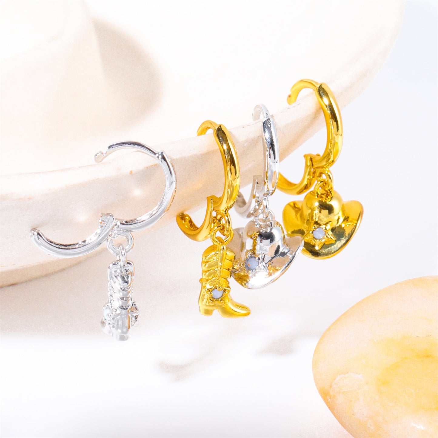 Fely – Boucles d’Oreilles Charme Cowgirl