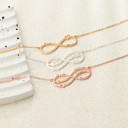 Collier Infini Personnalisé - Collier à Nom Infini