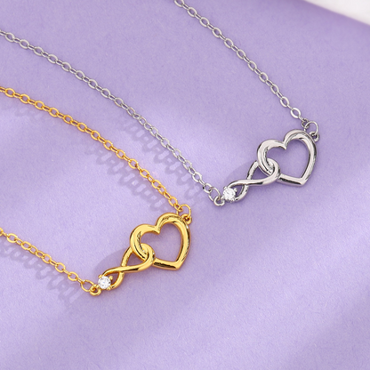 Bracelet Infini Cœur - Bracelet délicat en CZ